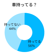 車持ってる？